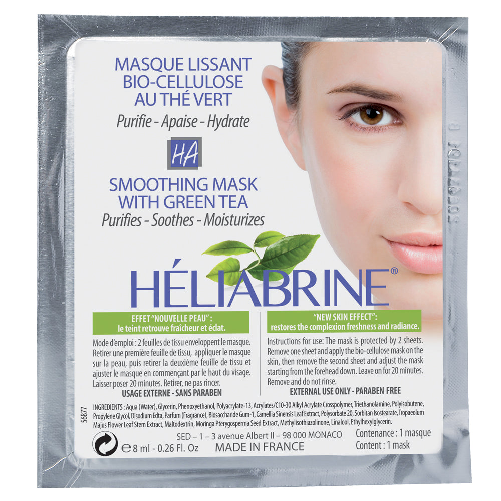 Smoothing Mask with Green Tea - Καταπραϋντική μάσκα για μεικτό - λιπαρό δέρμα